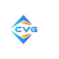 cvg abstract technologie logo ontwerp Aan wit achtergrond. cvg creatief initialen brief logo concept. vector