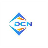 dcn abstract technologie logo ontwerp Aan wit achtergrond. dcn creatief initialen brief logo concept. vector