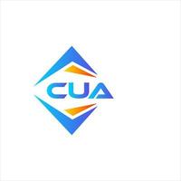 cua abstract technologie logo ontwerp Aan wit achtergrond. cua creatief initialen brief logo concept. vector
