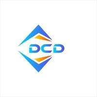 dcd abstract technologie logo ontwerp Aan wit achtergrond. dcd creatief initialen brief logo concept. vector
