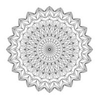 mandala-kunst, zwarte lijnen in cirkelpatroon, voor kleurpagina's, kindermeditatie, meditatie voor volwassenen, kunst voor kinderen, kaarten, plakboek, kledingpatronen, kussens, t-shirts, tegelpatronen, achtergronden, enz vector