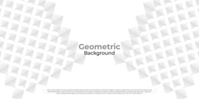 witte geometrische textuur abstracte achtergrond vector