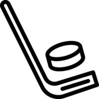 hockey vectorillustratie op een background.premium kwaliteit symbolen.vector iconen voor concept en grafisch ontwerp. vector