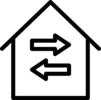 huis isolatie vectorillustratie op een background.premium kwaliteit symbolen.vector iconen voor concept en grafisch ontwerp. vector