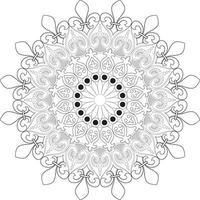 mandala kleurplaten vector