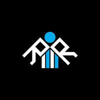 rr letter logo creatief ontwerp met vectorafbeelding, rr eenvoudig en modern logo. vector