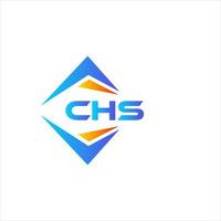 chs abstract technologie logo ontwerp Aan wit achtergrond. chs creatief initialen brief logo concept. vector