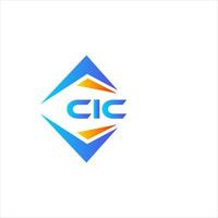 cic abstract technologie logo ontwerp Aan wit achtergrond. cic creatief initialen brief logo concept. vector