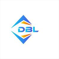 dbl abstract technologie logo ontwerp Aan wit achtergrond. dbl creatief initialen brief logo concept. vector