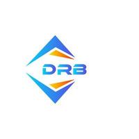 drb abstract technologie logo ontwerp Aan wit achtergrond. drb creatief initialen brief logo concept. vector