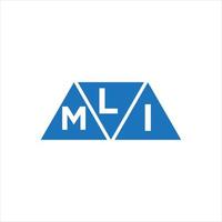 lmi abstract eerste logo ontwerp Aan wit achtergrond. lmi creatief initialen brief logo concept. vector