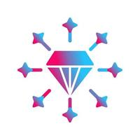 diamant vector pictogram