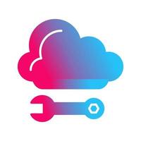 cloud computing vector icon