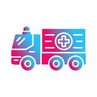 ambulance vector pictogram