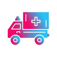 ambulance vector pictogram