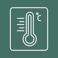 thermometer vector pictogram