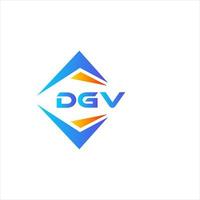 dgv abstract technologie logo ontwerp Aan wit achtergrond. dgv creatief initialen brief logo concept. vector