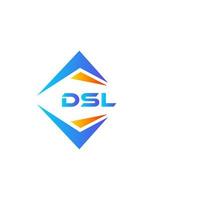 dsl abstract technologie logo ontwerp Aan wit achtergrond. dsl creatief initialen brief logo concept. vector