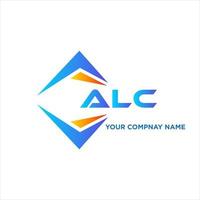 alc abstract technologie logo ontwerp Aan wit achtergrond. alc creatief initialen brief logo concept. vector