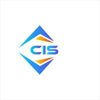 cis abstract technologie logo ontwerp Aan wit achtergrond. cis creatief initialen brief logo concept. vector