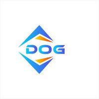 hond abstract technologie logo ontwerp Aan wit achtergrond. hond creatief initialen brief logo concept. vector