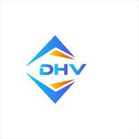 dhv abstract technologie logo ontwerp Aan wit achtergrond. dhv creatief initialen brief logo concept.dhv abstract technologie logo ontwerp Aan wit achtergrond. dhv creatief initialen brief logo concept. vector