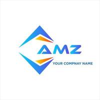 amz abstract technologie logo ontwerp Aan wit achtergrond. amz creatief initialen brief logo concept. vector
