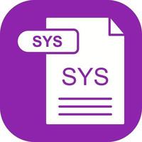 sys vector icoon