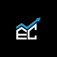 ec brief logo creatief ontwerp met vector grafisch, ec gemakkelijk en modern logo.