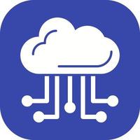 cloud computing vector icon