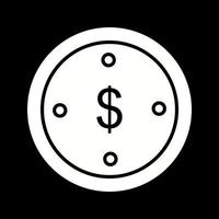 dollar munt vector pictogram