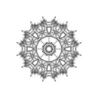 mooie mandala ontwerp geïsoleerde achtergrond vector