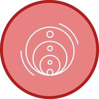 venn diagram vector icoon