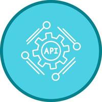 api vector pictogram