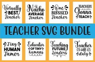 leraar SVG ontwerp bundel vector