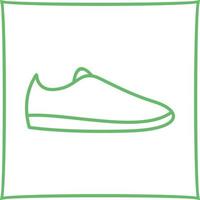 gewoontjes schoenen vector icoon