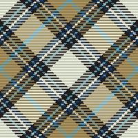 naadloos patroon van Schots Schotse ruit plaid. herhaalbaar achtergrond met controleren kleding stof textuur. vector backdrop gestreept textiel afdrukken.