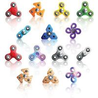 handspinner speelgoed set 2 vector