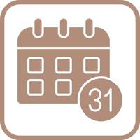 kalender vector pictogram