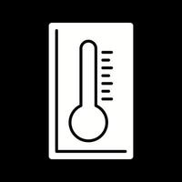 thermometer vector pictogram