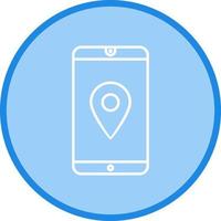 uniek GPS onderhoud vector icoon