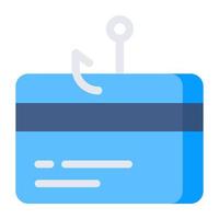 uniek ontwerp icoon van kaart phishing vector