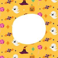 halloween feest patroon vector