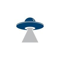 ufo vector logo sjabloon illustratie