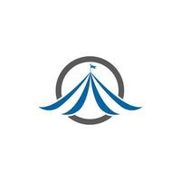 circus logo ,gemakkelijk circus logo vector icoon illustratie