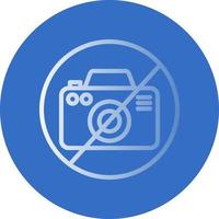 Nee camera vector icoon ontwerp