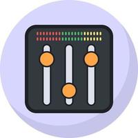 equalizer controleur vector icoon ontwerp