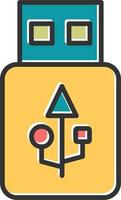 usb vector pictogram