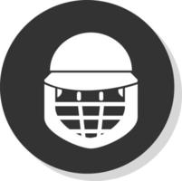cricketspeler vector icoon ontwerp