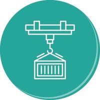 kraan vector pictogram